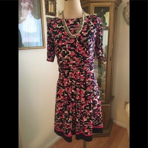 Jessica H print dress